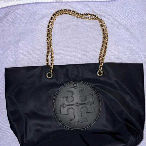 Ella Chain Tote Black Excellence Condition - Picture 3 of 7